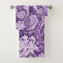 Search for purple flowers bath towels Nature
