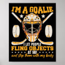 Search for hockey goalie posters Passion
