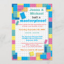 Search for building block invitations Blue