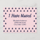 Search for holiday moving announcement postcards New house