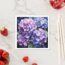 Search for hydrangeas table napkins Flowers