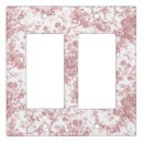 Search for elegant light switch covers Toile de jouy