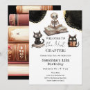 Search for black cat birthday invitations Skeleton