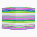 Search for colorful binders Striped