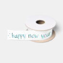 Search for happy new year ribbon Typography