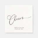 Search for law school graduation napkins Black and white