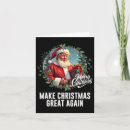 Search for donald trump christmas cards Usa