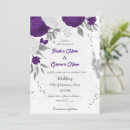Search for plum and grey wedding invitations Violet