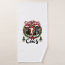 Search for funny bath towels Cow