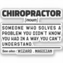 Search for chiropractic stickers Medical