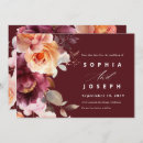 Search for burgundy wedding save the dates Minimalist