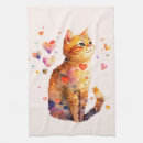 Search for cat kitchen towels Watercolor
