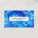 Search for hippie business cards Blue
