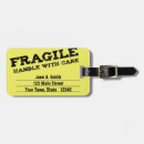 Search for yellow luggage tags Vacation