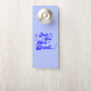 Search for funny door hangers Typography