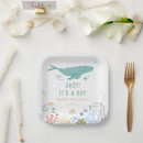 Search for seahorse paper plates Under the sea