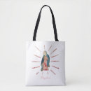 Search for blessed virgin mary tote bags Christian