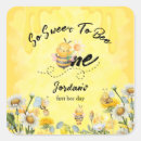 Search for cute bee stickers First bee day