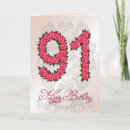 Search for 91st birthday cards Flowers