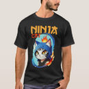 Search for ninja cat tshirts Animals