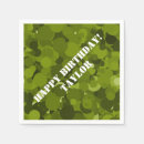 Search for camouflage napkins Birthday party