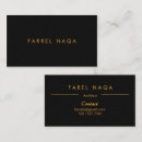 Search for gold text business cards Elegant