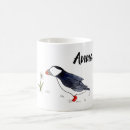 Search for puffin mugs Watercolor
