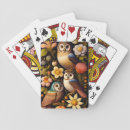 Search for owl playing cards nature