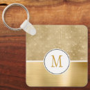 Search for gold keychains Girly