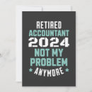 Search for accountant retirement cards stamps Retired