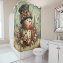Search for vintage christmas shower curtains Nostalgic