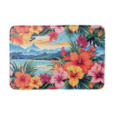 Search for tropical bath mats Colorful