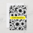 Search for sunflower birthday cards Yellow