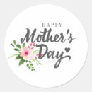 Search for elegant happy mothers day stickers Simple