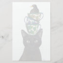 Search for cat stationery paper Black cats