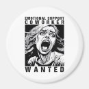 Search for funny office magnets Coworker