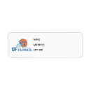 Search for college return address labels Gator head