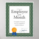 Search for employee of the month posters Funny