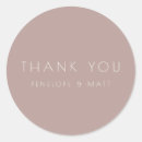 Search for thank you wedding stickers Modern