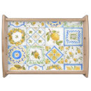 Search for lemons serving trays Sicily