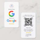 Search for review business cards Google review link