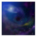 Search for black hole space Planet
