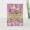 Search for aunt mothers day cards Flowers