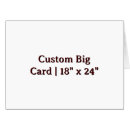 Search for blank giant cards Create your own