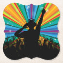 Search for music coasters Illustration