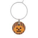 Search for halloween wine charms Pumpkin