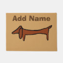Search for dachshund doormats Dog