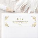 Search for vintage return address labels Elegant