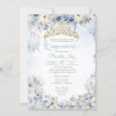 Search for cinderella quinceanera invitations Light blue