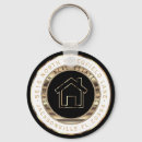 Search for black and white keychains Realtor